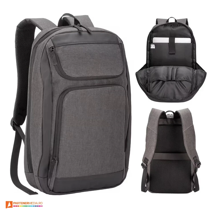 rucsacuri de laptop cu buzunare frontale si design modern dm24105