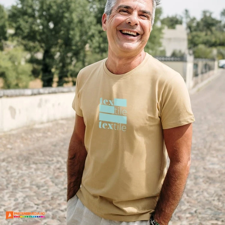 tricouri promotionale barbatesti din bumbac th clothes 30110 poza 2