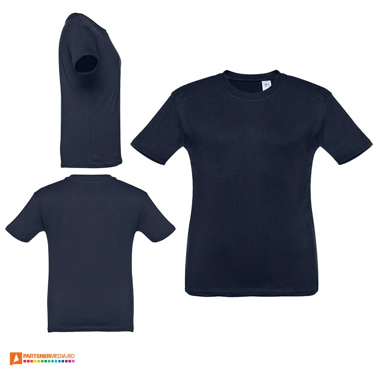 tricouri promotionale din bumbac bleumarin pentru copii 30169 poza 7