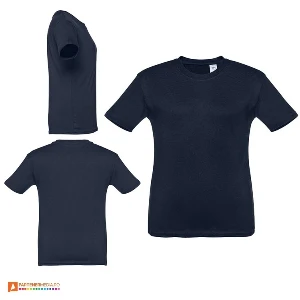 tricouri promotionale din bumbac bleumarin pentru copii 30169 poza 7