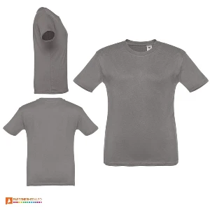 tricouri promotionale din bumbac gri inchis pentru copii 30169 poza 12