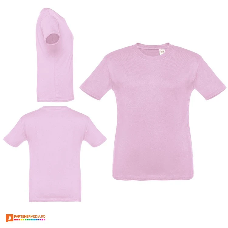 tricouri promotionale din bumbac roz pentru copii 30169 poza 19
