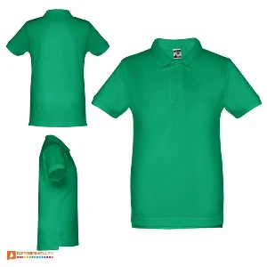 tricouri verzi pentru copii din bumbac 30173 poza 4