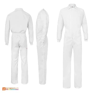 salopete impermeabile unisex albe 36086 poza 5