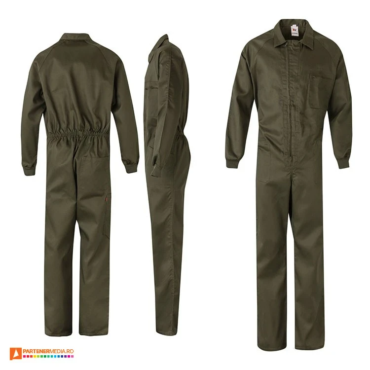 salopete impermeabile unisex khaki 36086 poza 12