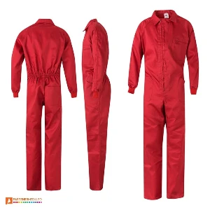salopete impermeabile unisex rosii 36086 poza 7