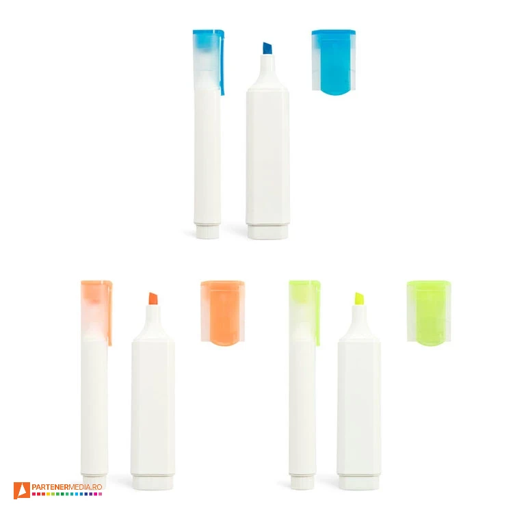 evidentiatoare promotionale de text din plastic cu design clasic 91985 poza 1