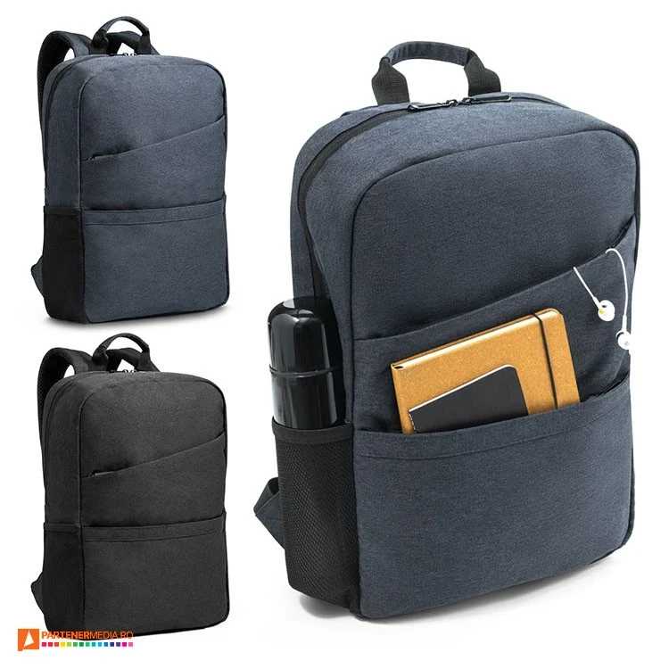 rucsaci de laptop din poliester reciclat 92080