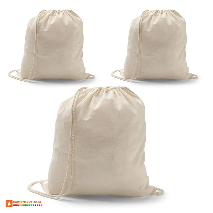 rucsaci din bumbac cu snururi 92456