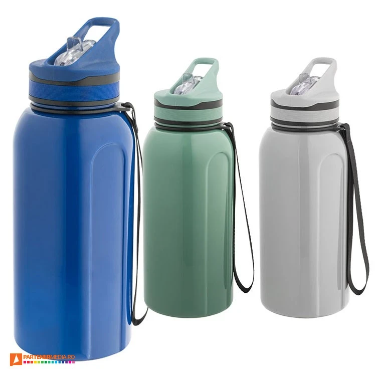 94329 bidoane metalice promotionale cu pai pliabil