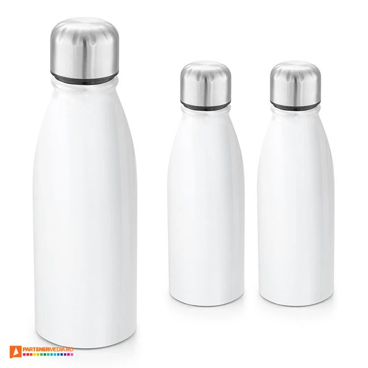 bidoane albe de 510 ml din otel inoxidabil pentru sublimare 94957 94958