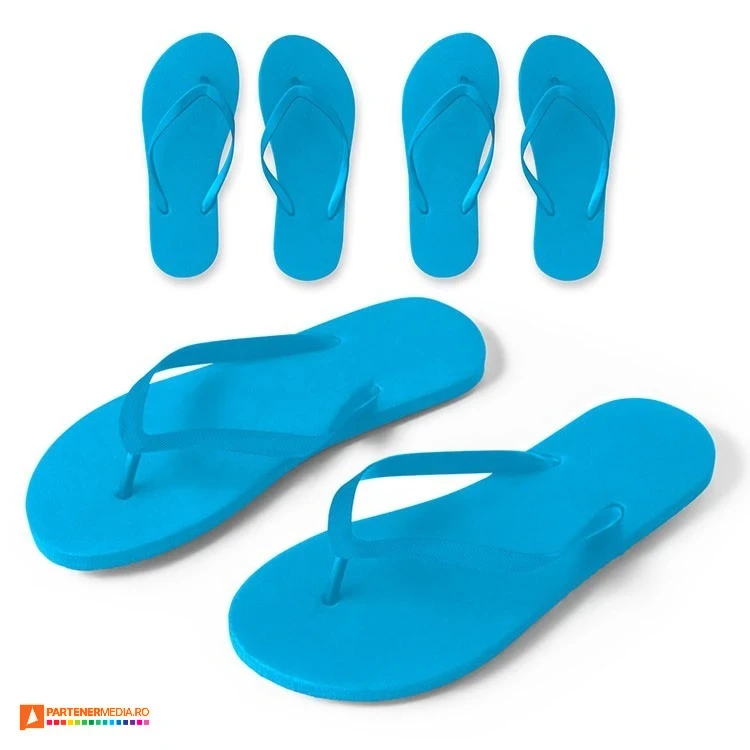 papuci albastri promotionali din pvc 95084 poza 2