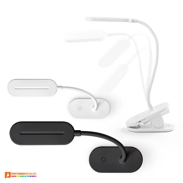 lampi de birou usb cu clema si brat flexibil 97141
