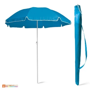 umbrele de plaja promotionale albastre cu husa 98332 poza 4