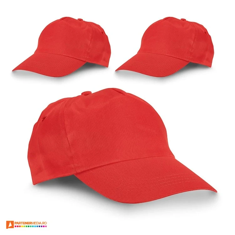 sepci rosii pentru copii din poliester 99456 poza 5