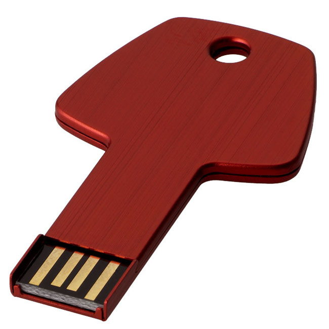 stickuri USB 2GB in forma de cheie rosie 12351803 poza 6