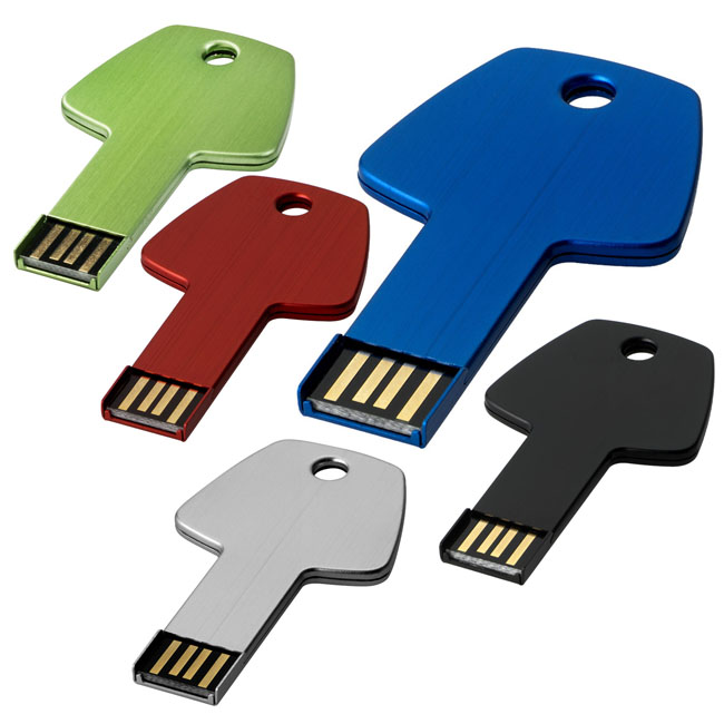 stickuri USB 2GB metalice cu forma de cheie 12351802 poza 1