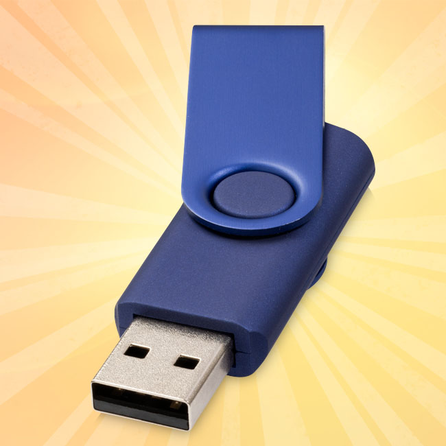 stickuri USB de 4 Gb albastre 12350801 poza 2