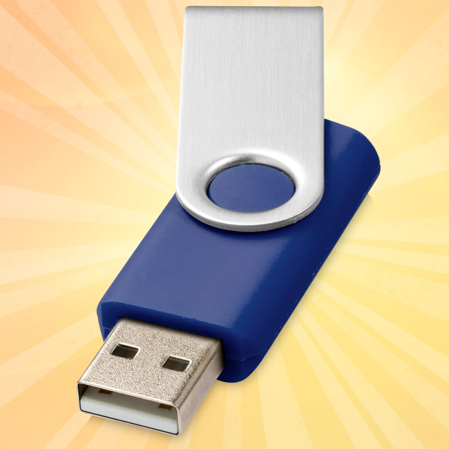 stickuri USB de 4GB albastre 12350502 poza 2