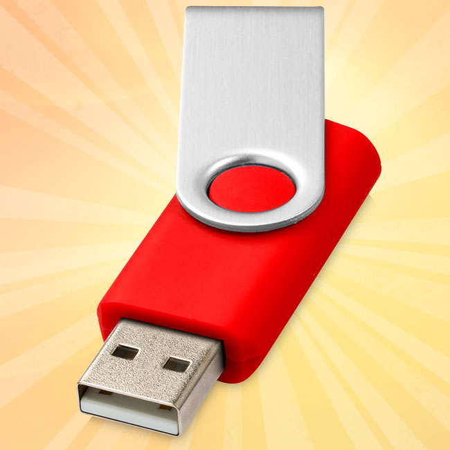 stickuri USB de 4GB rosii 12350504 poza 8