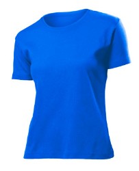 tricouri albastre promotionale de dama din bumbac Stedman ST2110 poza 2