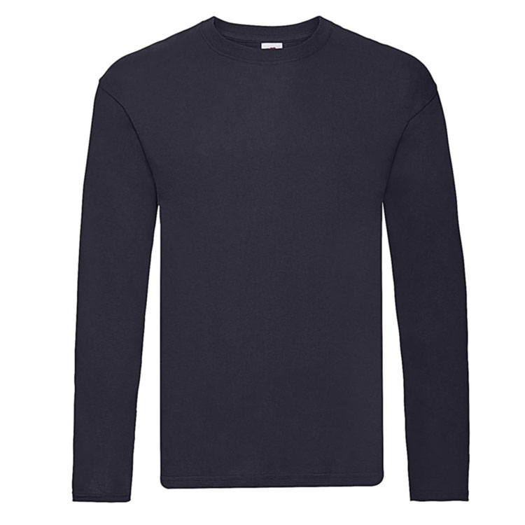 tricouri bleumarin barbatesti cu maneci lungi F11001 poza 3