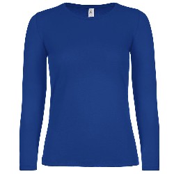 tricouri cu maneci lungi de dama albastre F02942 poza 8