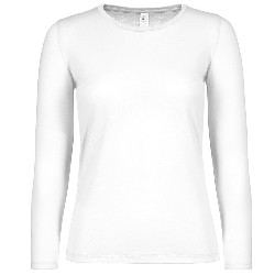 tricouri cu maneci lungi de dama albe F02942 poza 13
