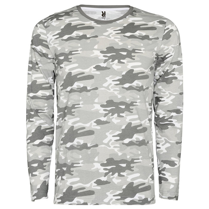 tricouri gri camuflaj cu maneci lungi Molano CF1034 Roly poza 2