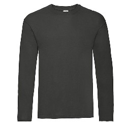 tricouri gri inchis barbatesti cu maneci lungi F11001 poza 5