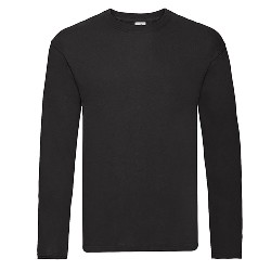 tricouri negre barbatesti cu maneci lungi F11001 poza 8