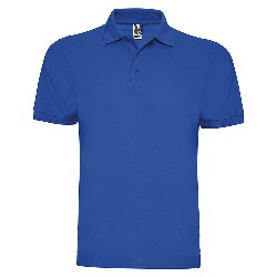 tricouri polo albastre de copii din bumbac si poliester Roly 6610 Pegaso poza 6