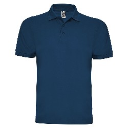tricouri polo albastre pentru copii din bumbac si poliester Roly 6610 Pegaso poza 7