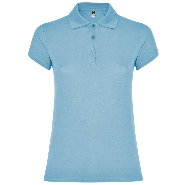 tricouri polo bleu de dama Star PO6634 Roly poza 2