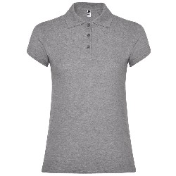 tricouri polo gri de dama Star PO6634 Roly poza 12