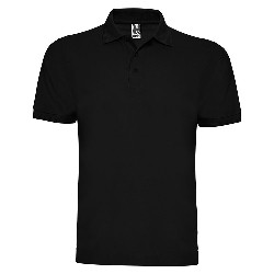 tricouri polo negre pentru copii din bumbac si poliester Roly 6610 Pegaso poza 9