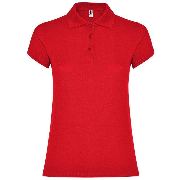 tricouri polo rosii de dama Star PO6634 Roly poza 7