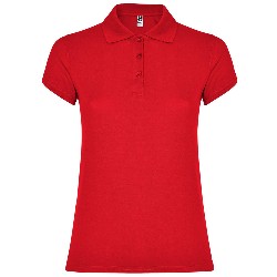 tricouri polo rosii de dama Star PO6634 Roly poza 7