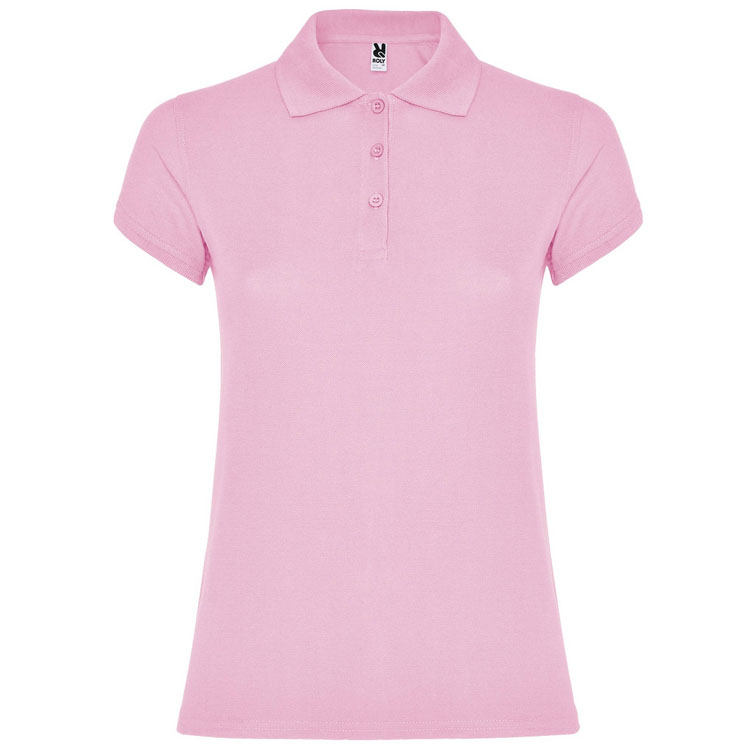 tricouri polo roz de dama Star PO6634 Roly poza 14