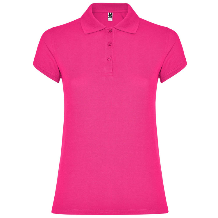 tricouri roz polo de dama Star PO6634 Roly poza 18