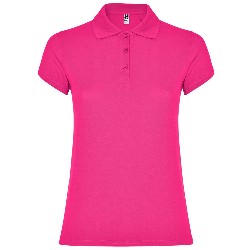 tricouri roz polo de dama Star PO6634 Roly poza 18
