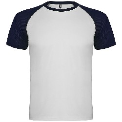 tricouri sport albe cu maneci scurte bleumarin Indianapolis CA6650 Roly poza 6