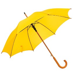 umbrele galbene cu maner din lemn 0103135 poza 5