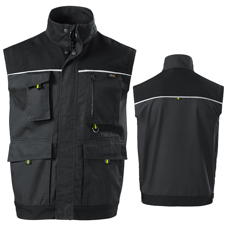 veste de lucru barbatesti gri inchis ADW54 Adler poza 2
