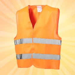 veste promotionale reflectorizante portocalii 19538546 poza 3