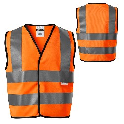 veste reflectorizante portocalii pentru copii AD9V4 poza 3