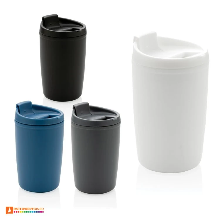 pahare din plastic reciclat de 300 ml p433083