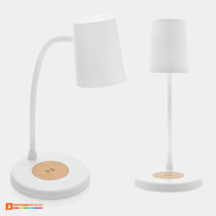 lampi de birou promotionale cu incarcator wireless p5140303